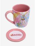 Sailor Moon Rainbow Mug With Coaster, , alternate