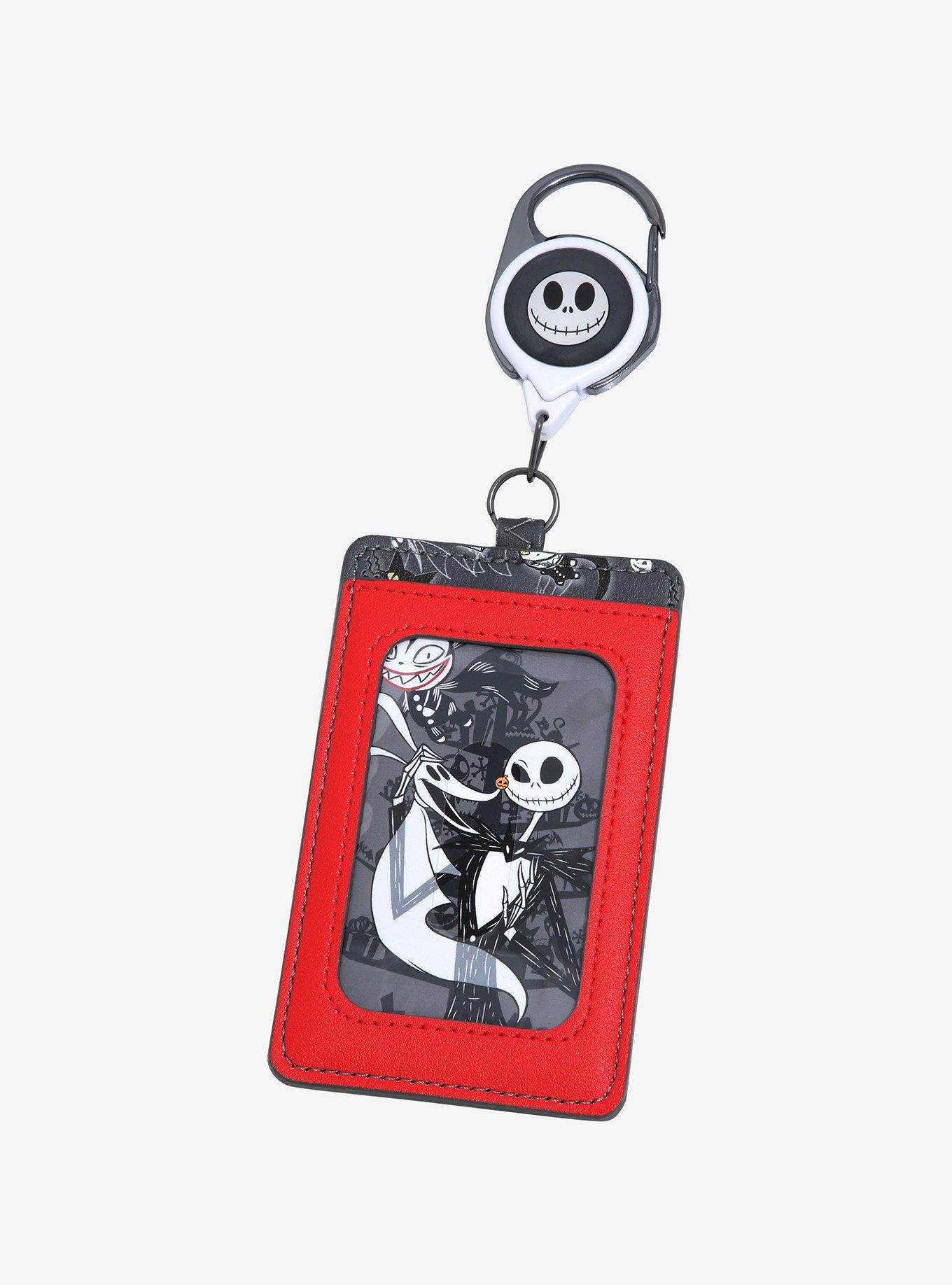 Loungefly The Nightmare Before Christmas Jack Skellington & Zero Retractable Lanyard - BoxLunch Exclusive , , alternate