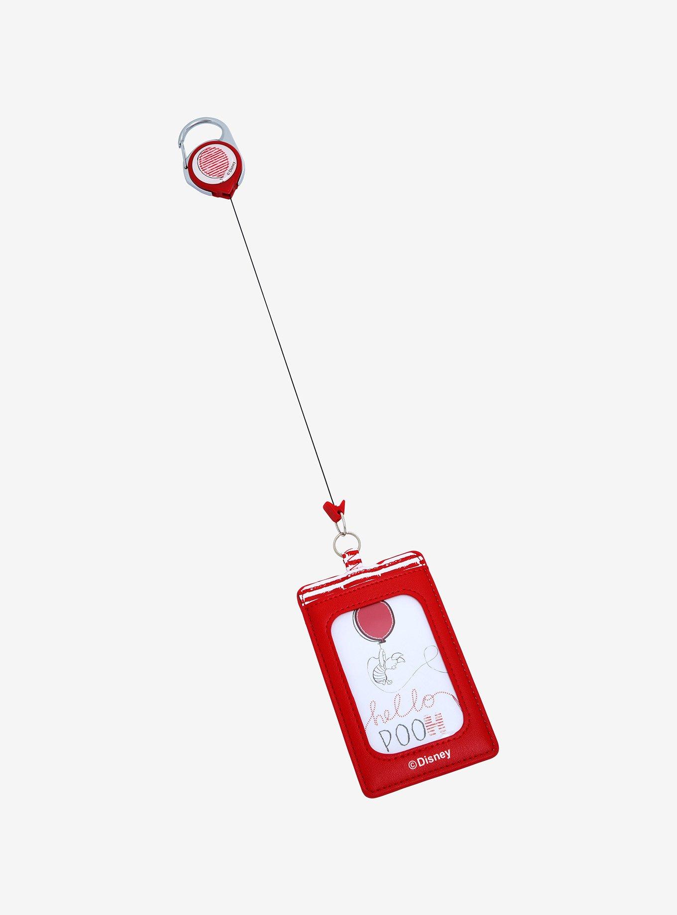 Disney Winnie the Pooh Piglet & Pooh Balloon Retractable Lanyard - BoxLunch Exclusive, , alternate