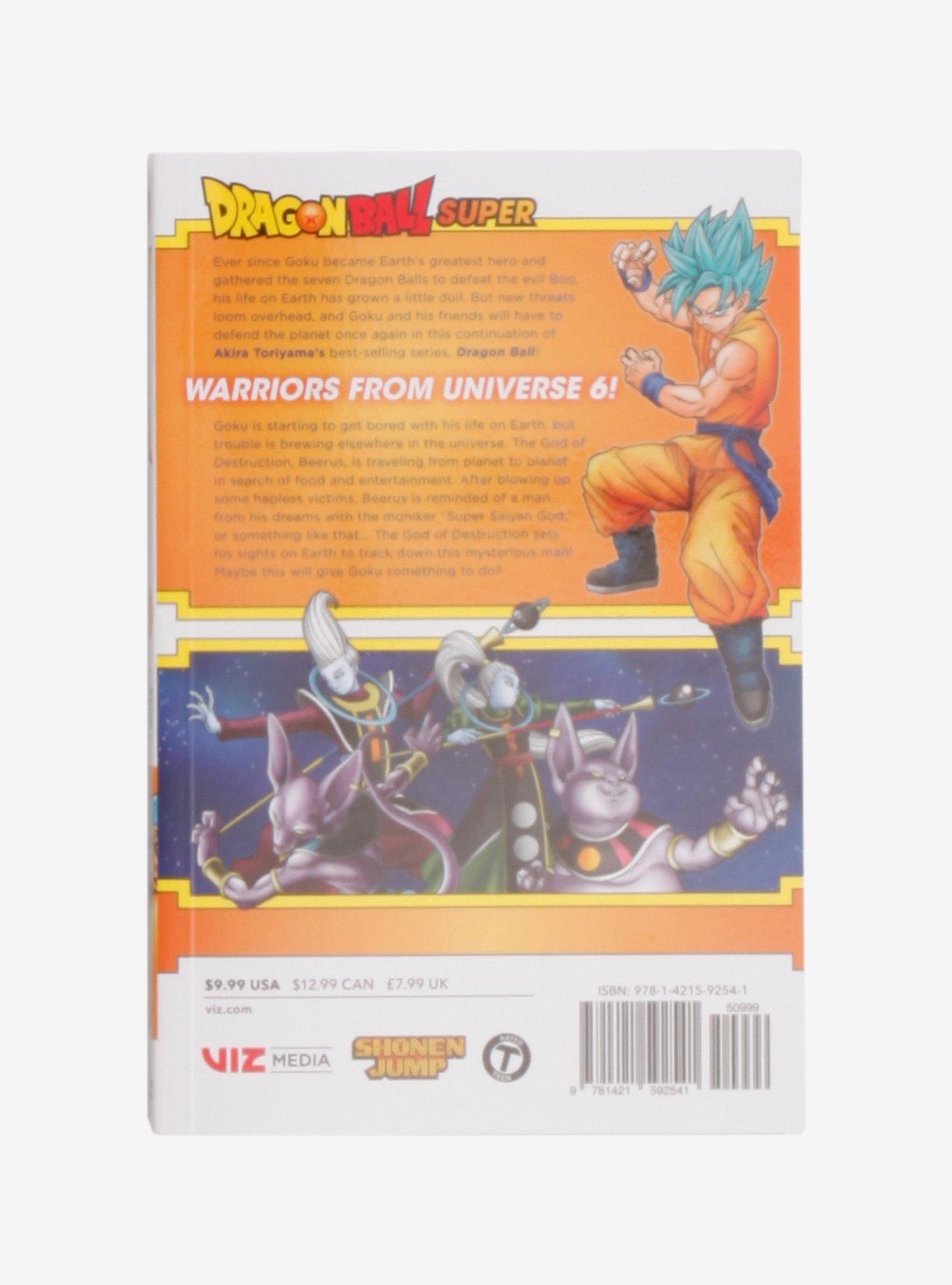 Dragon Ball Super Volume 1 Manga, , alternate
