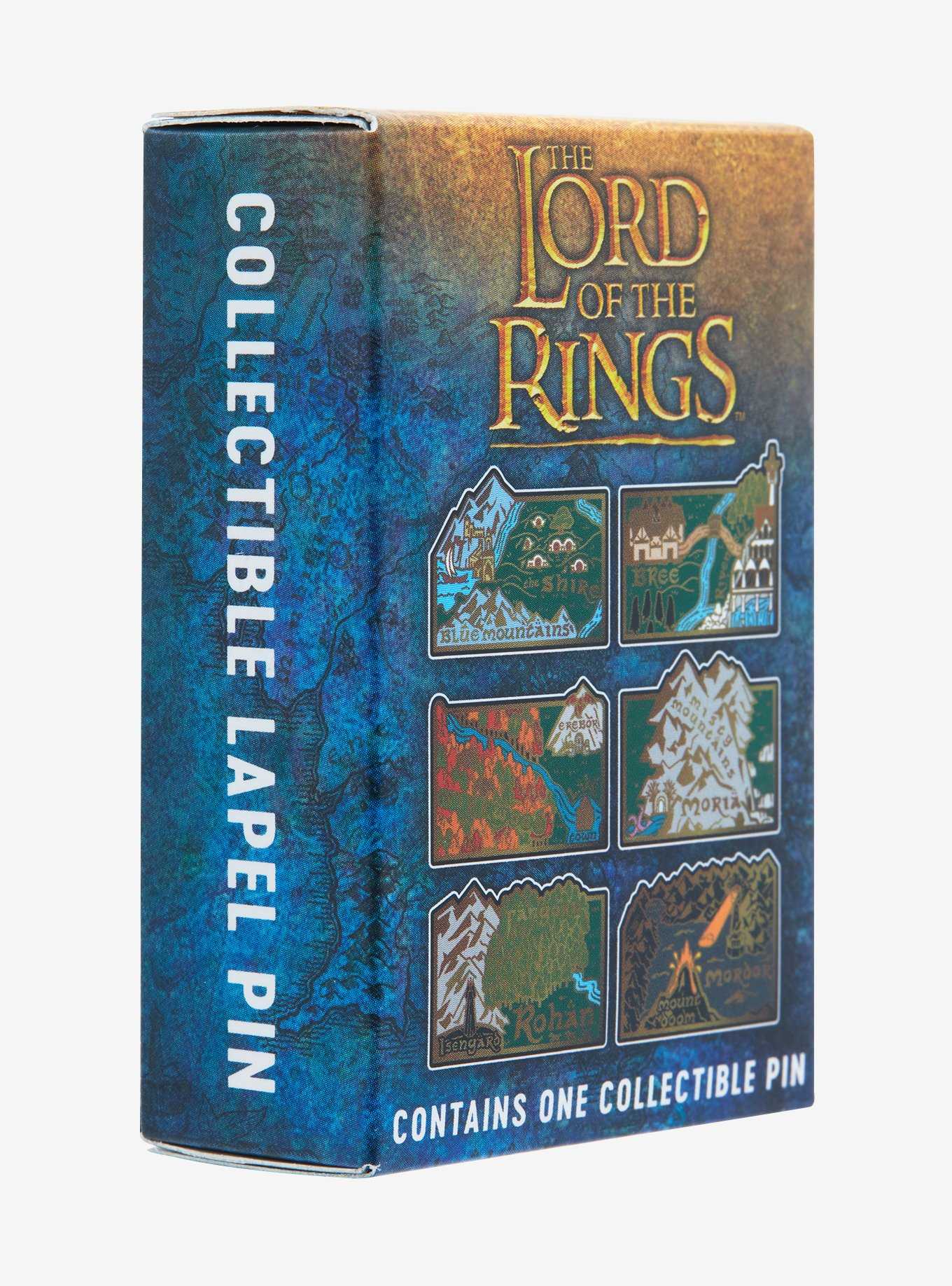 The Lord of the Rings Middle Earth Map Blind Box Enamel Pin - BoxLunch Exclusive, , hi-res