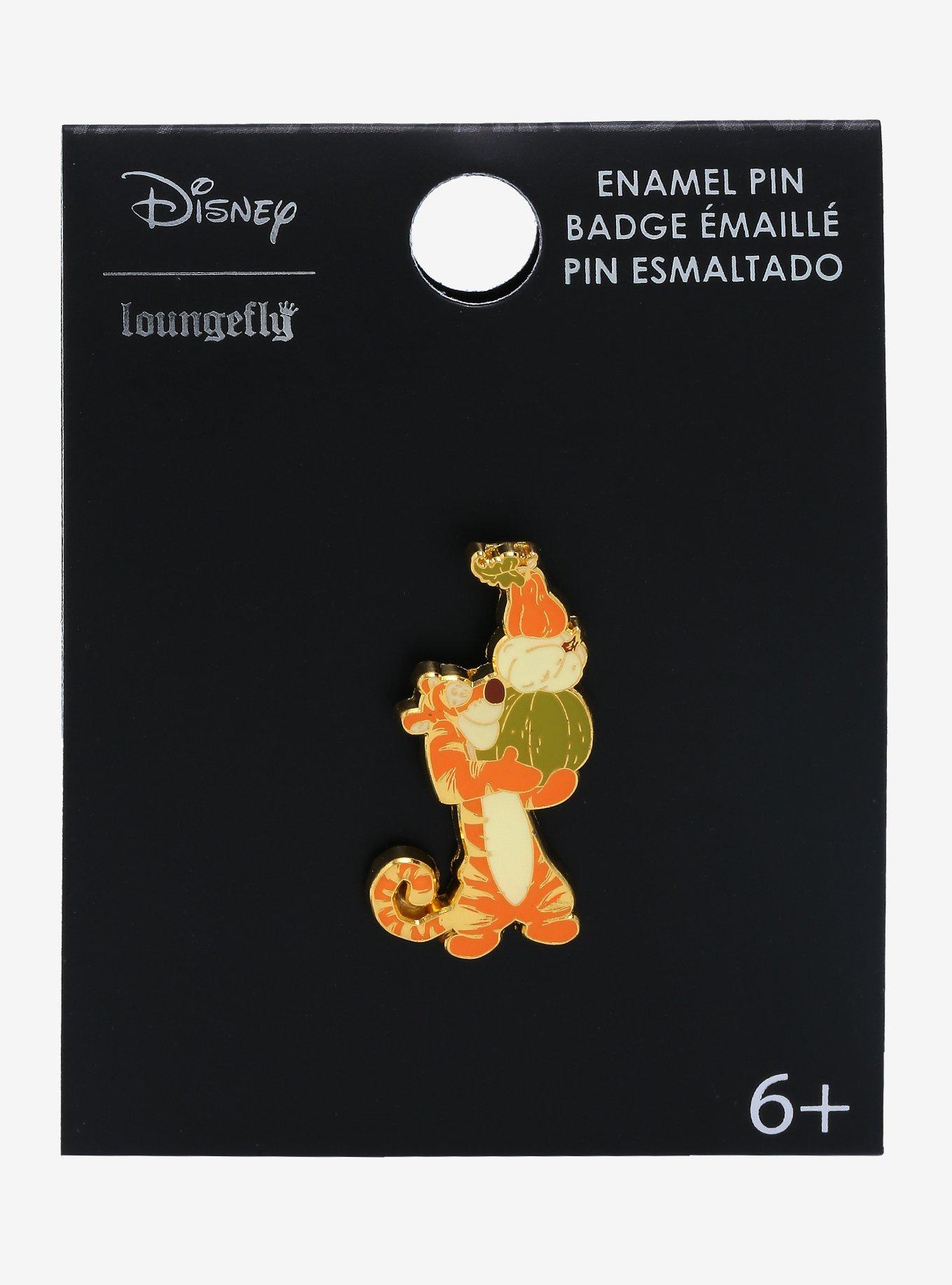 Loungefly Disney Winnie the Pooh Tigger Fall Pumpkins Enamel Pin - BoxLunch Exclusive, , alternate