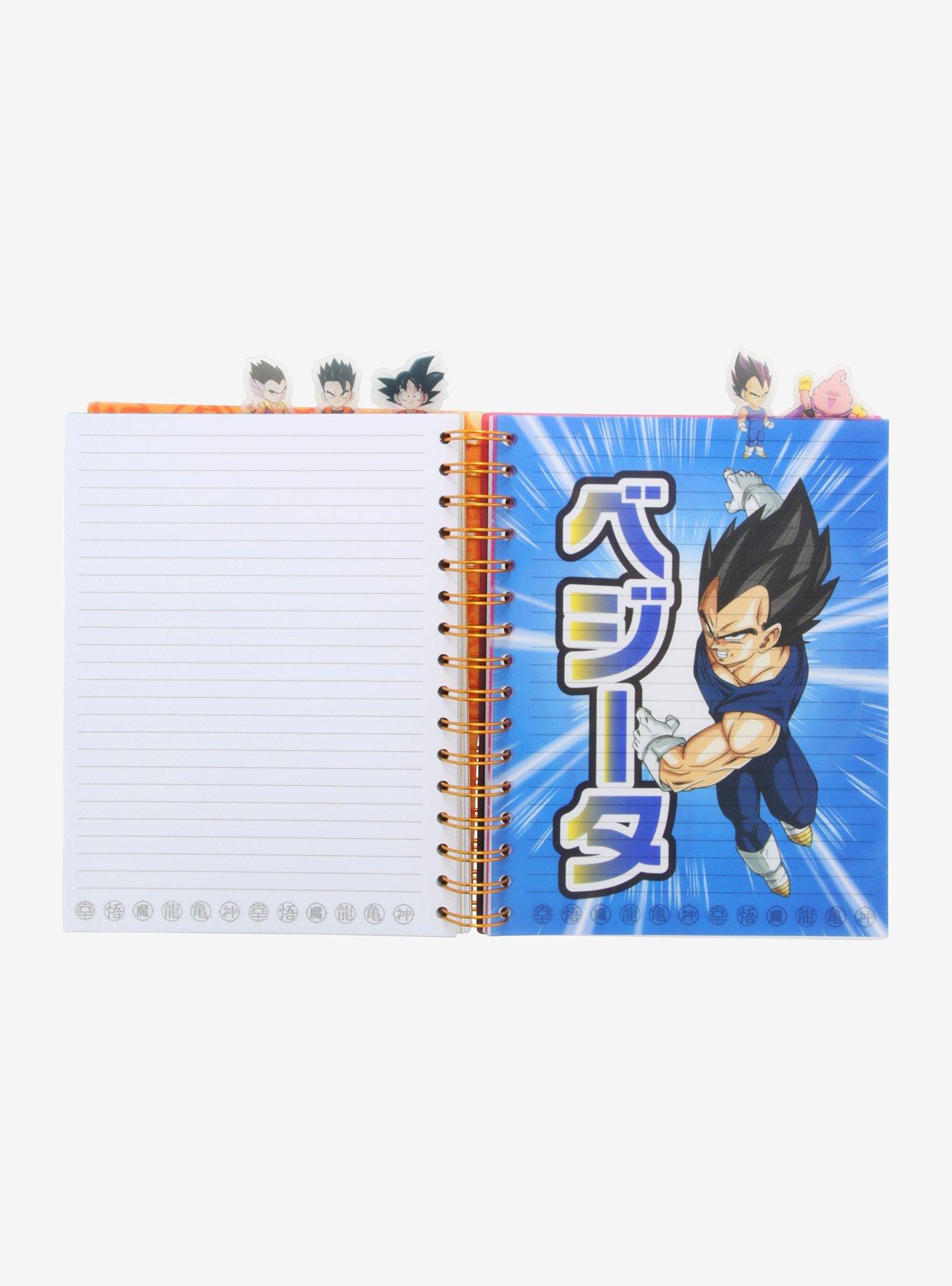 Dragon Ball Z Group Tabbed Journal, , alternate