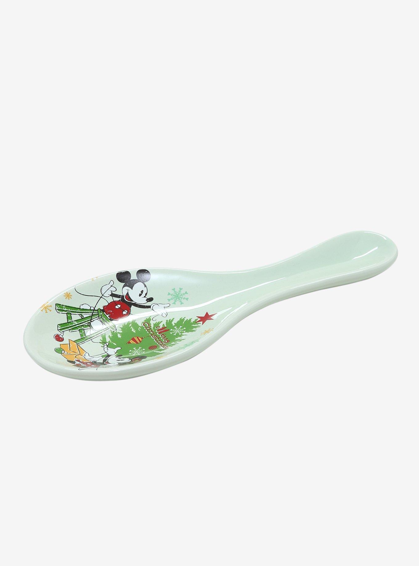 Disney Mickey Mouse & Minnie Mouse Christmas Spoon Rest, , alternate