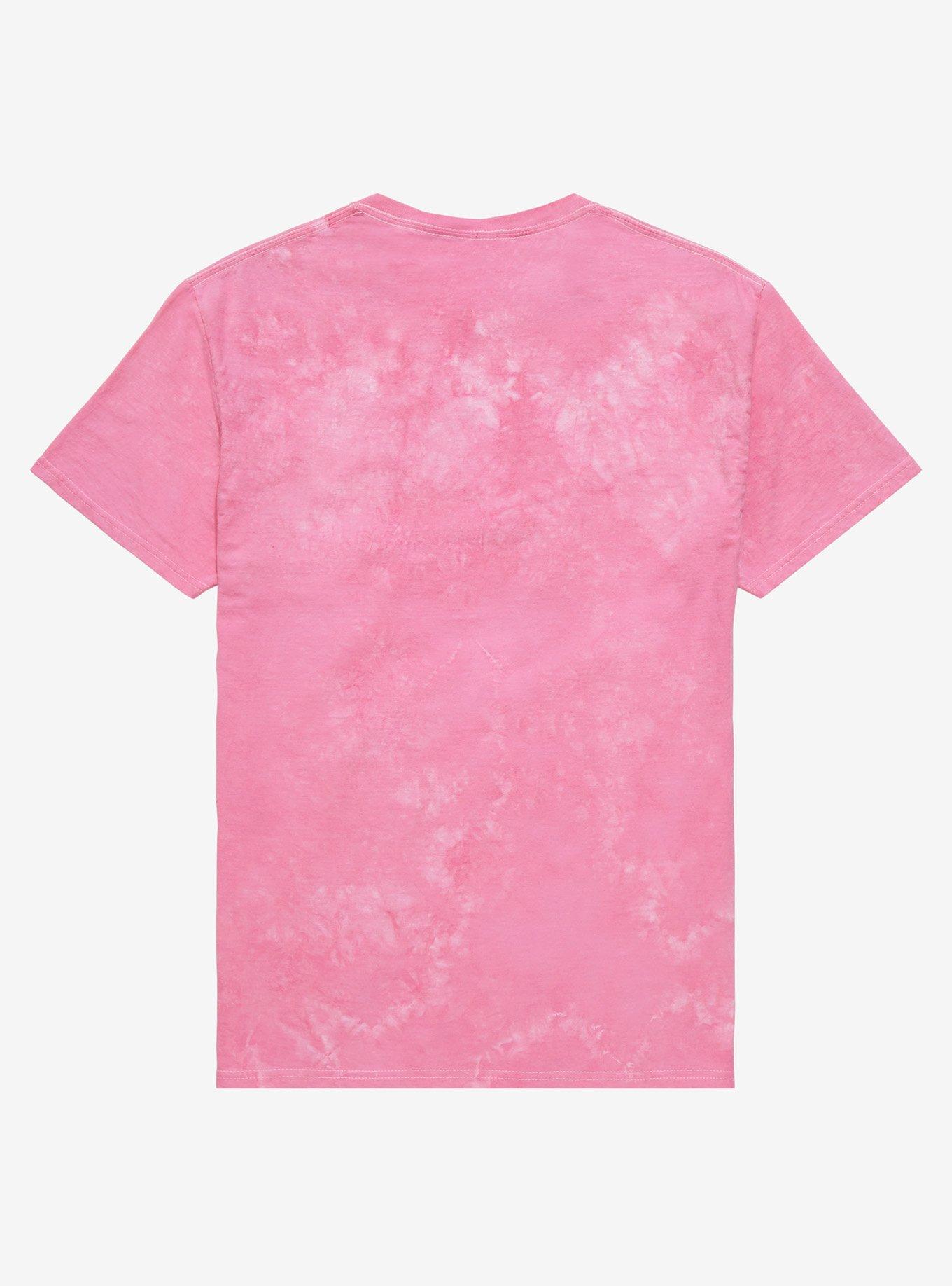 Disney Mulan Mushu Floral Women&rsquo;s Tie-Dye T-Shirt - BoxLunch Exclusive, TIE DYE, alternate