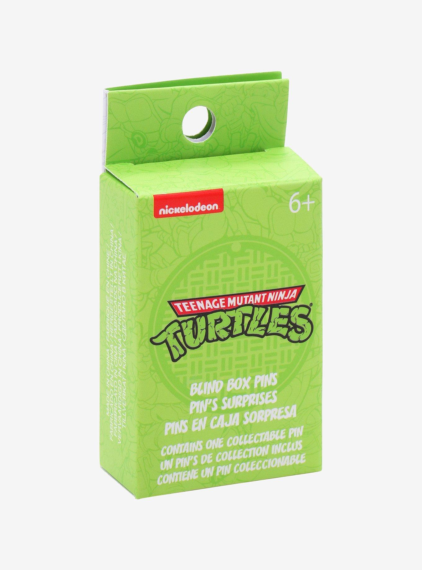Teenage Mutant Ninja Turtles Chibi Pizza Blind Box Enamel Pin, , alternate