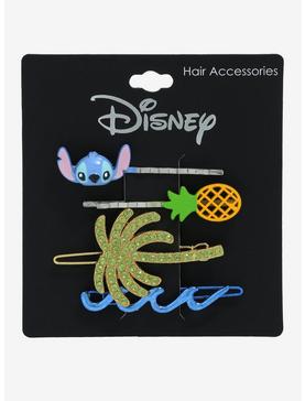 Disney Lilo & Stitch Beach Hair Clip Set - BoxLunch Exclusive, , hi-res