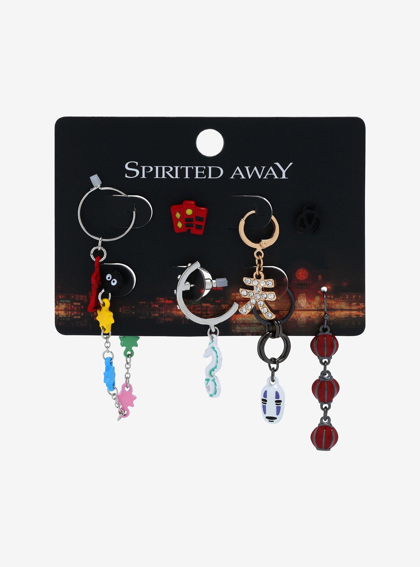 Studio Ghibli Spirited Away Mix & Match Earring Set - BoxLunch Exclusive, , alternate