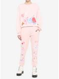 BT21 Cherry Blossom Girls Crop Sweatshirt, PINK, alternate