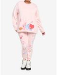 BT21 Cherry Blossom Girls Crop Sweatshirt Plus Size, PINK, alternate