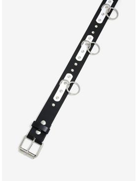 Black & White Bondage Belt, , hi-res