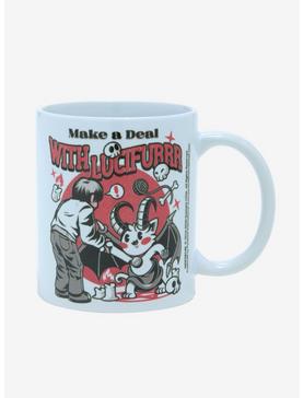 Deal With Lucifurrr Mug By Ilustrata Design, , hi-res