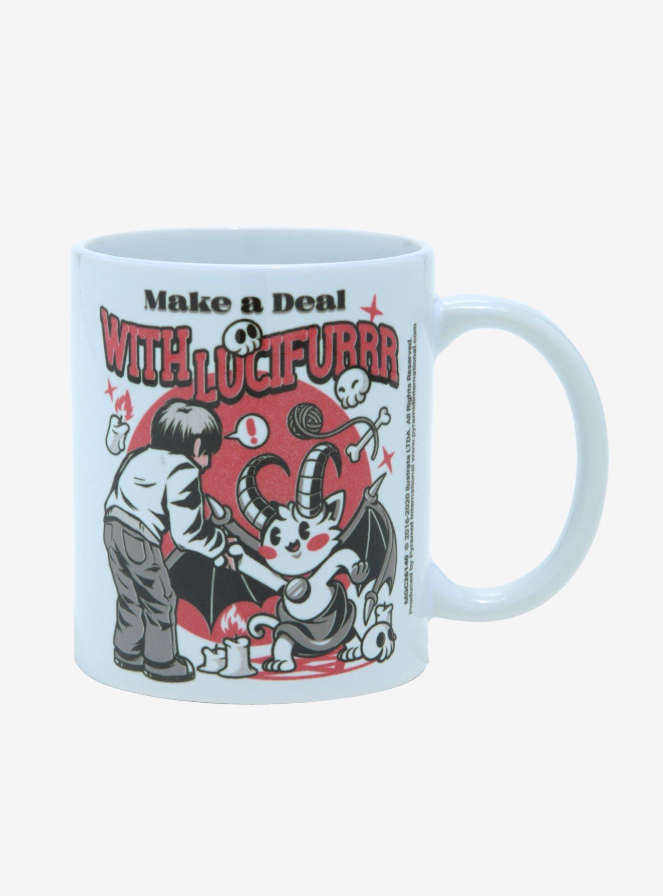 Deal With Lucifurrr Mug By Ilustrata Design, , alternate