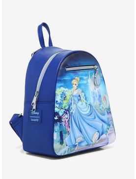 Loungefly Disney Cinderella Illustration Castle Steps Mini Backpack, , hi-res