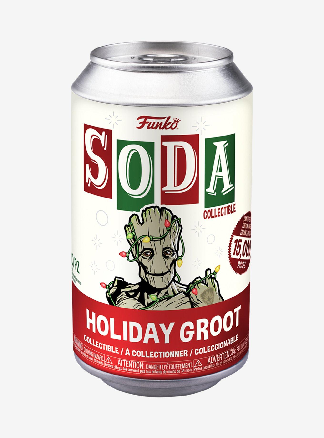 Funko Marvel Guardians Of The Galaxy Soda Christmas Groot Vinyl Figure, , alternate