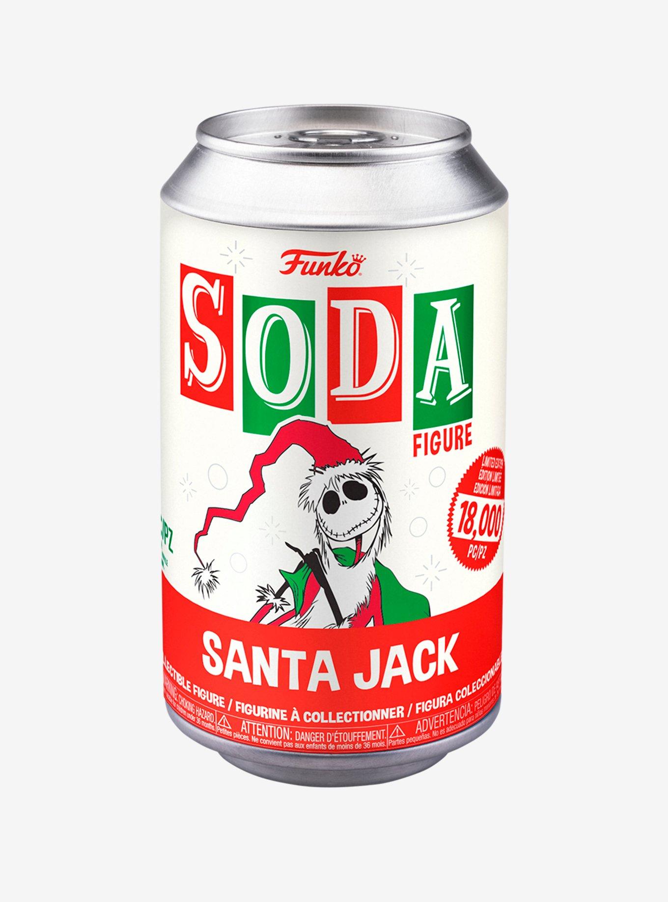 Funko The Nightmare Before Christmas Soda Santa Jack Skellington Vinyl Figure, , alternate