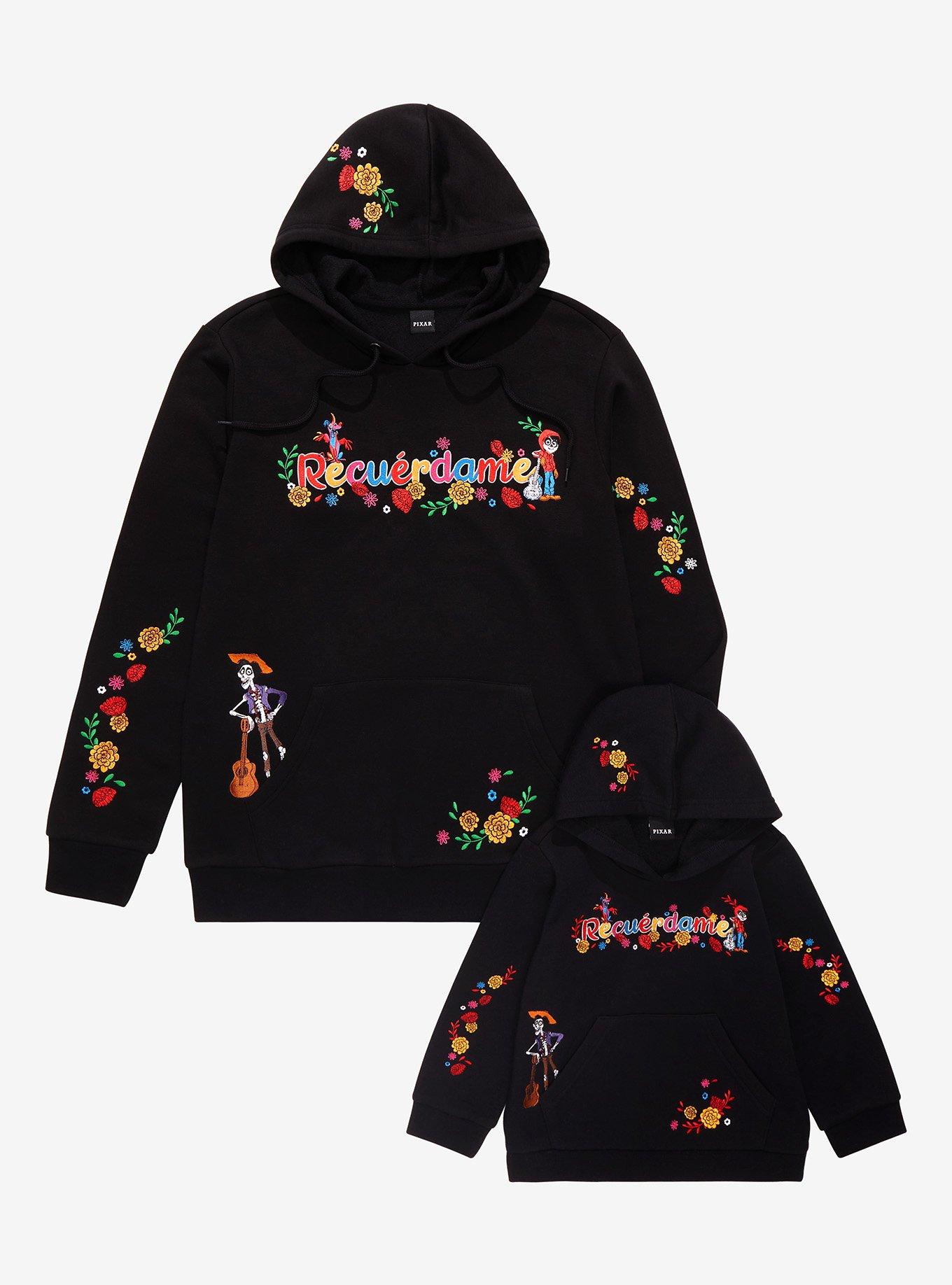 Disney Pixar Coco Hector & Miguel Hoodie - BoxLunch Exclusive, BLACK, alternate