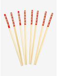 Lucky Cat Bamboo Chopstick Set, , alternate