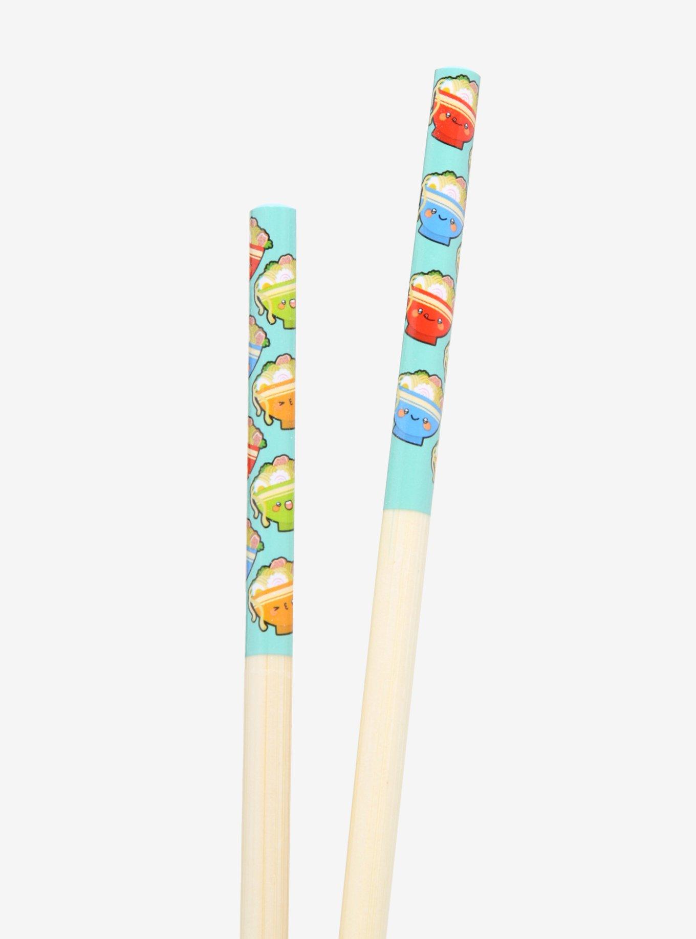 Ramen Bowls Bamboo Chopstick Set, , alternate