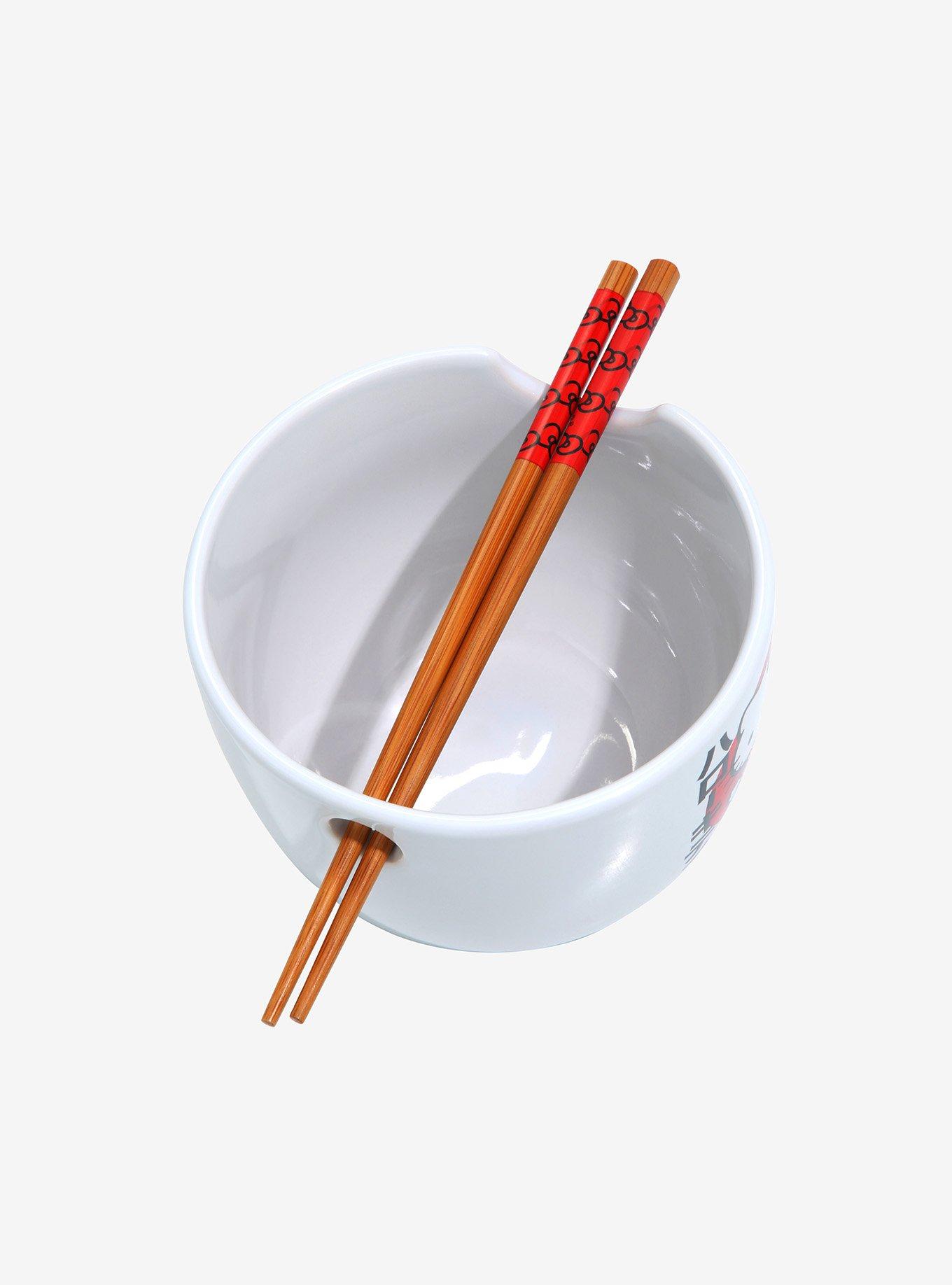 Hello Kitty Kanji Ramen Bowl With Chopsticks, , alternate