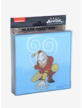 Avatar: The Last Airbender Character Glass Coaster Set, , hi-res