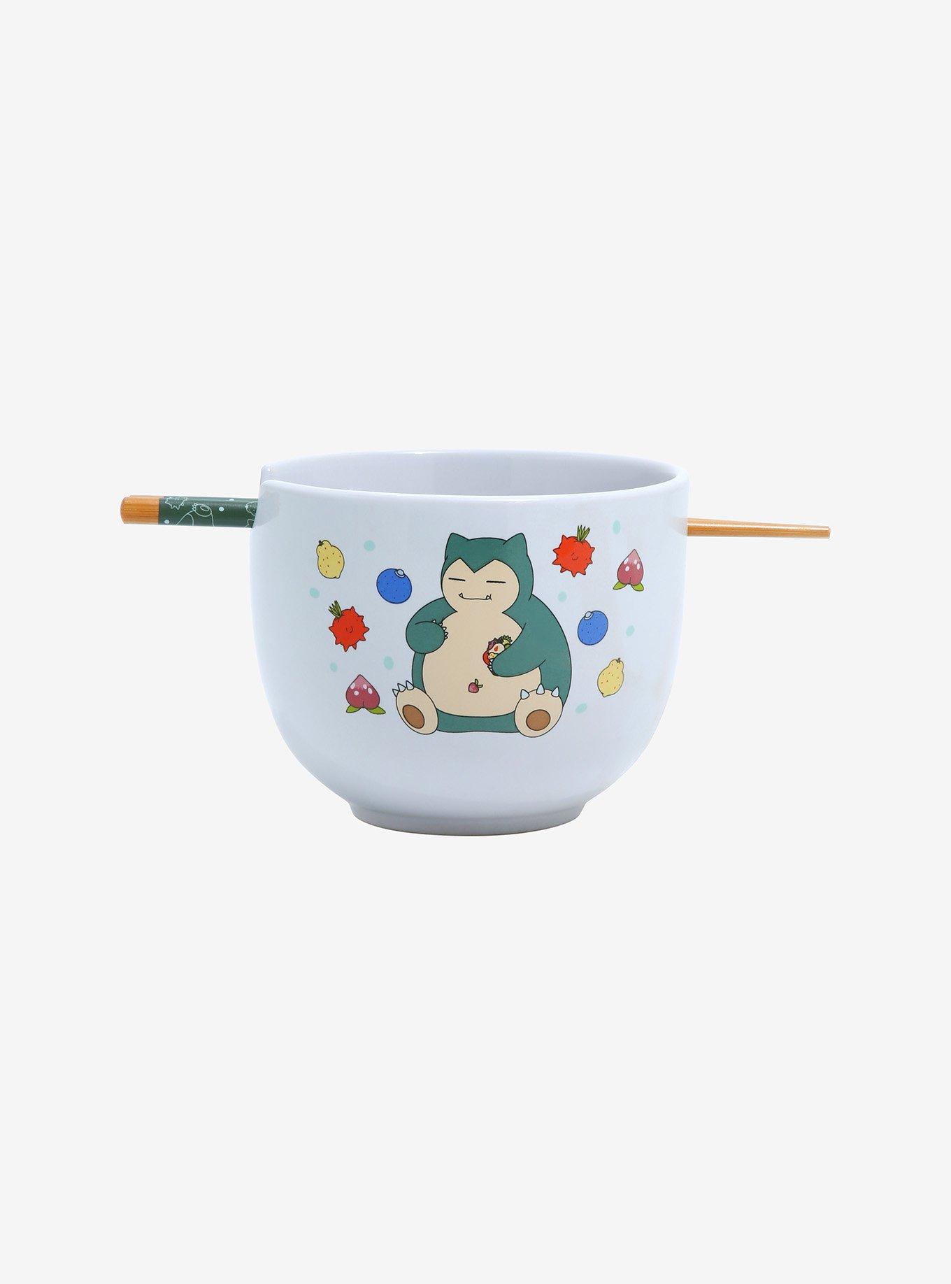 Pokemon Snorlax Berry Ramen Bowl With Chopsticks, , alternate