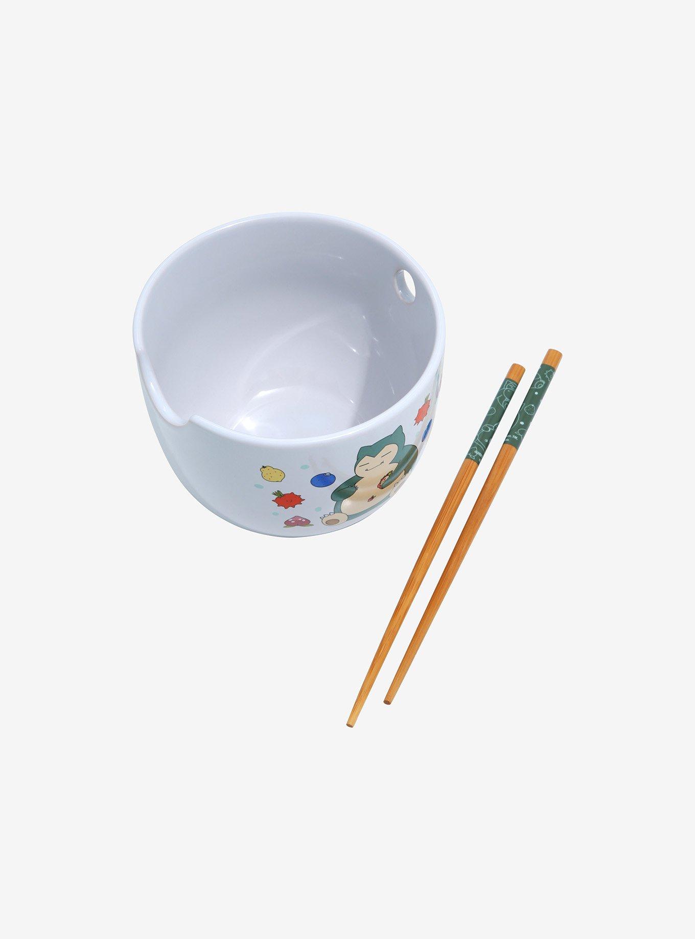 Pokemon Snorlax Berry Ramen Bowl With Chopsticks, , alternate