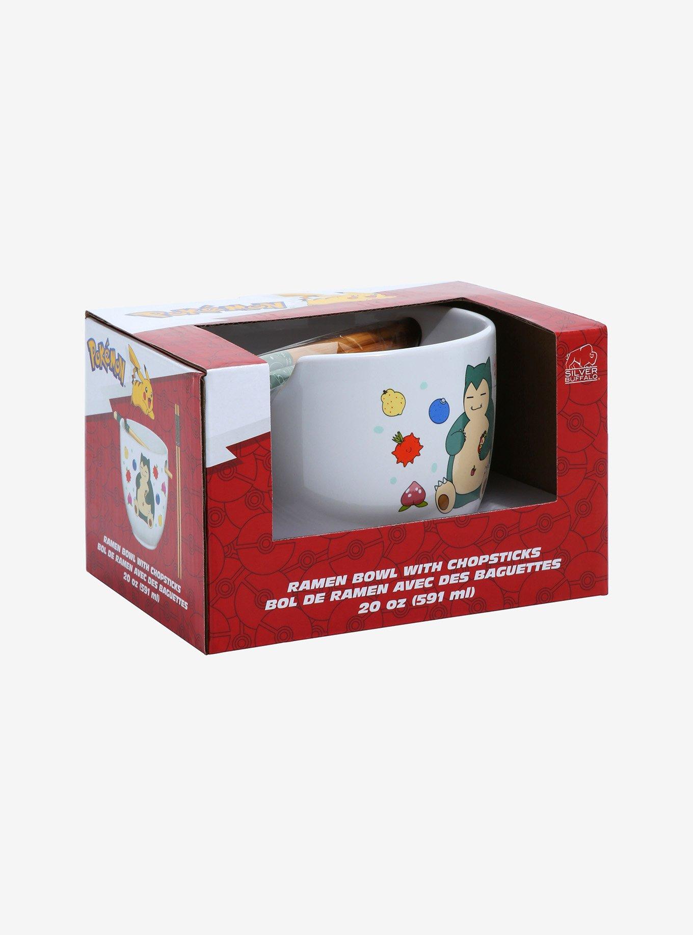 Pokemon Snorlax Berry Ramen Bowl With Chopsticks, , alternate
