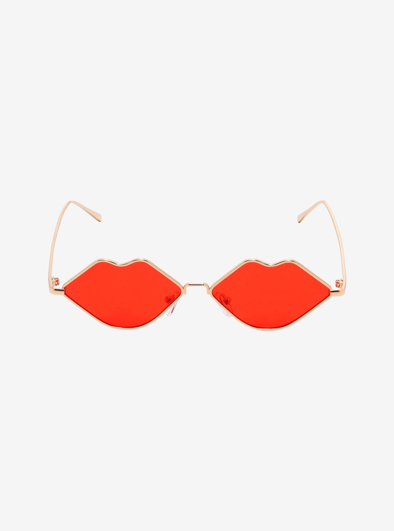 Red Lips Sunglasses, , alternate