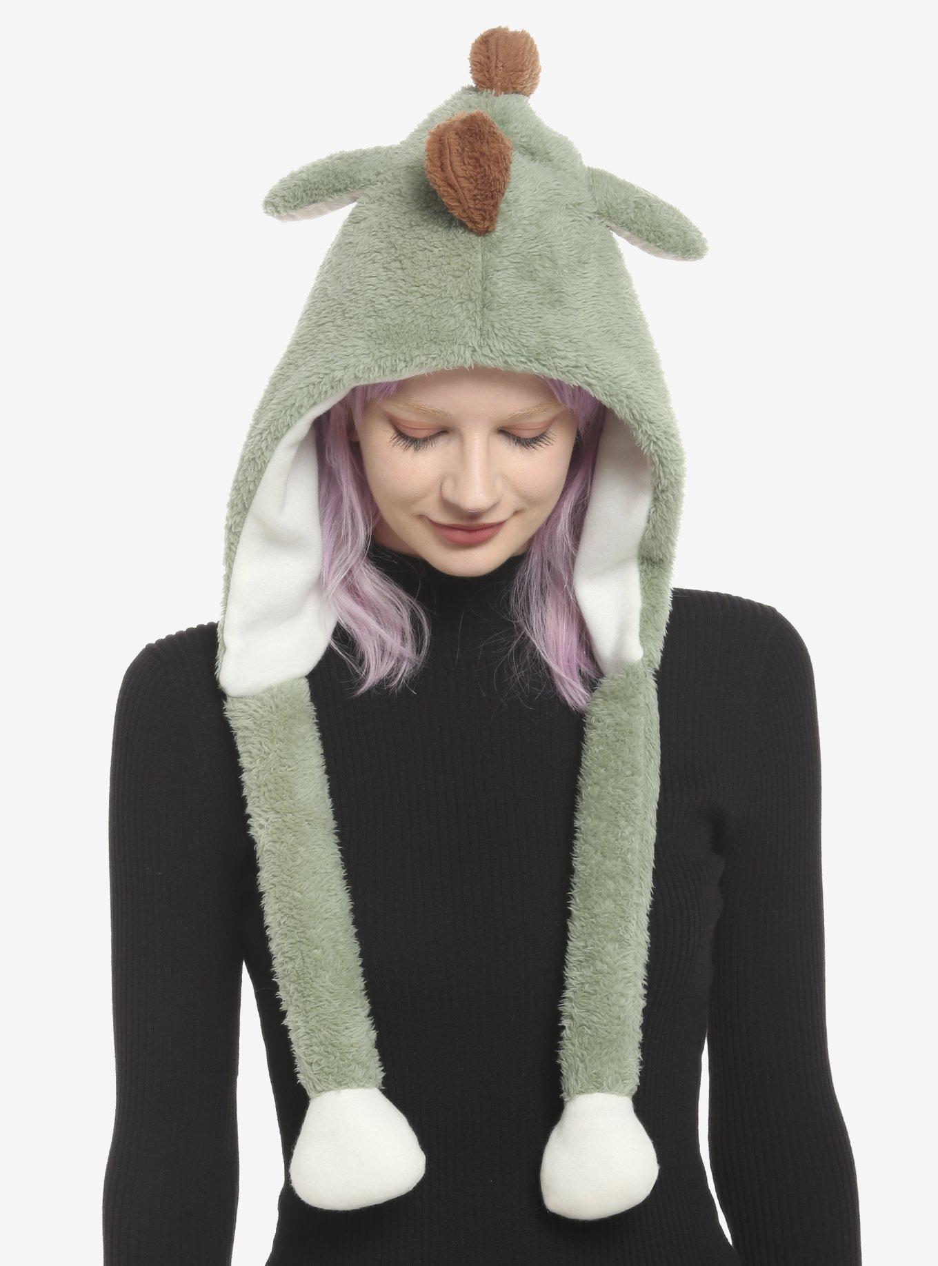 Dinosaur Plush Tassel Beanie, , alternate