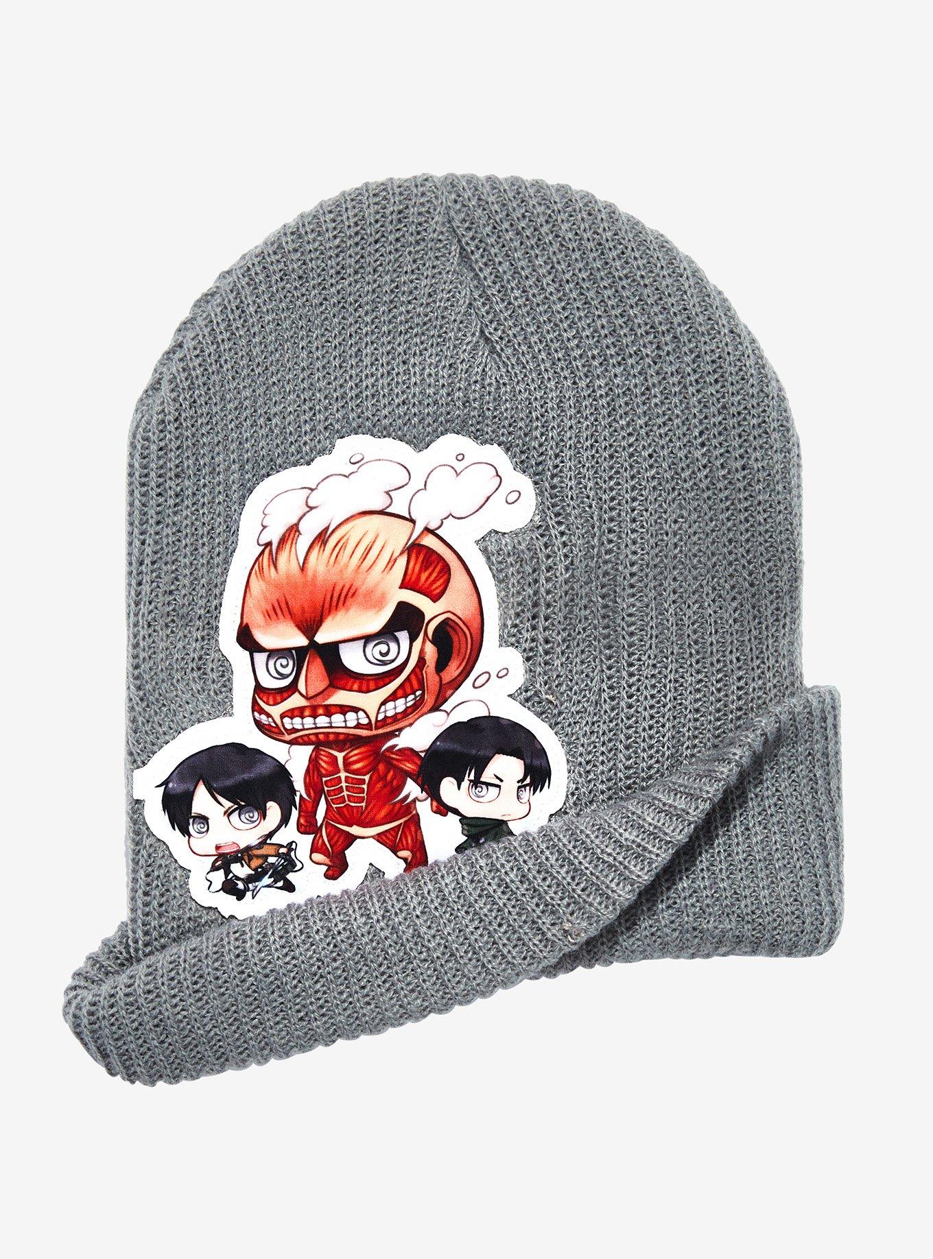 Attack On Titan Chibi Colossal Titan Beanie, , alternate