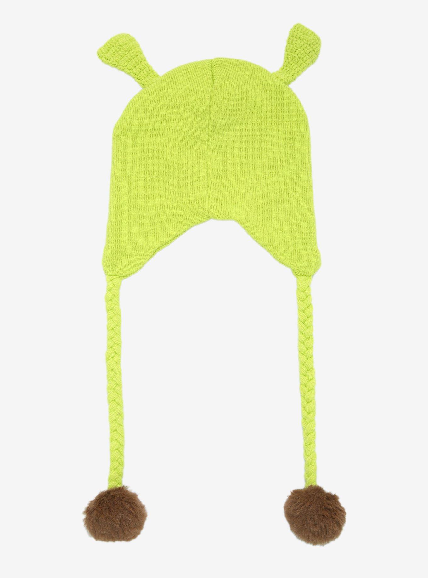 Shrek Ears Tassel Beanie, , alternate