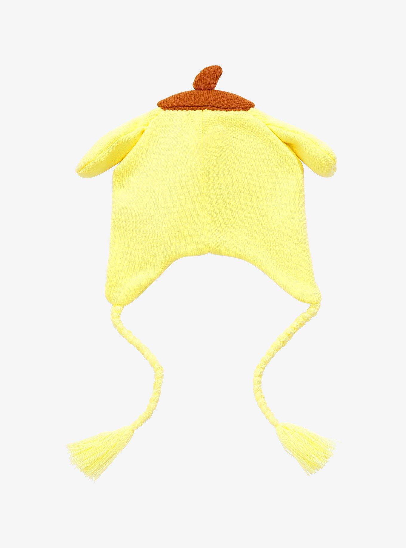 Pompompurin Figural 3D Ears Tassel Beanie, , alternate