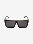 Black & Silver Shield Sunglasses, , alternate