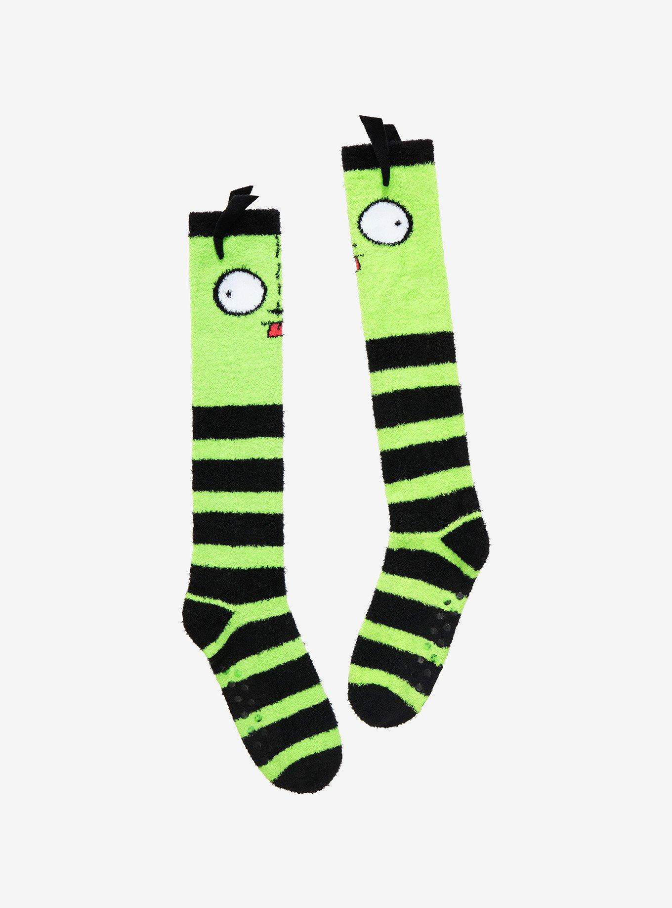 Invader Zim GIR Cozy Knee-High Socks, , alternate