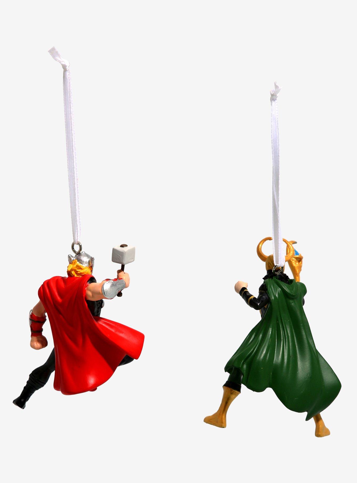 Hallmark Marvel Thor & Loki Ornament Set, , alternate