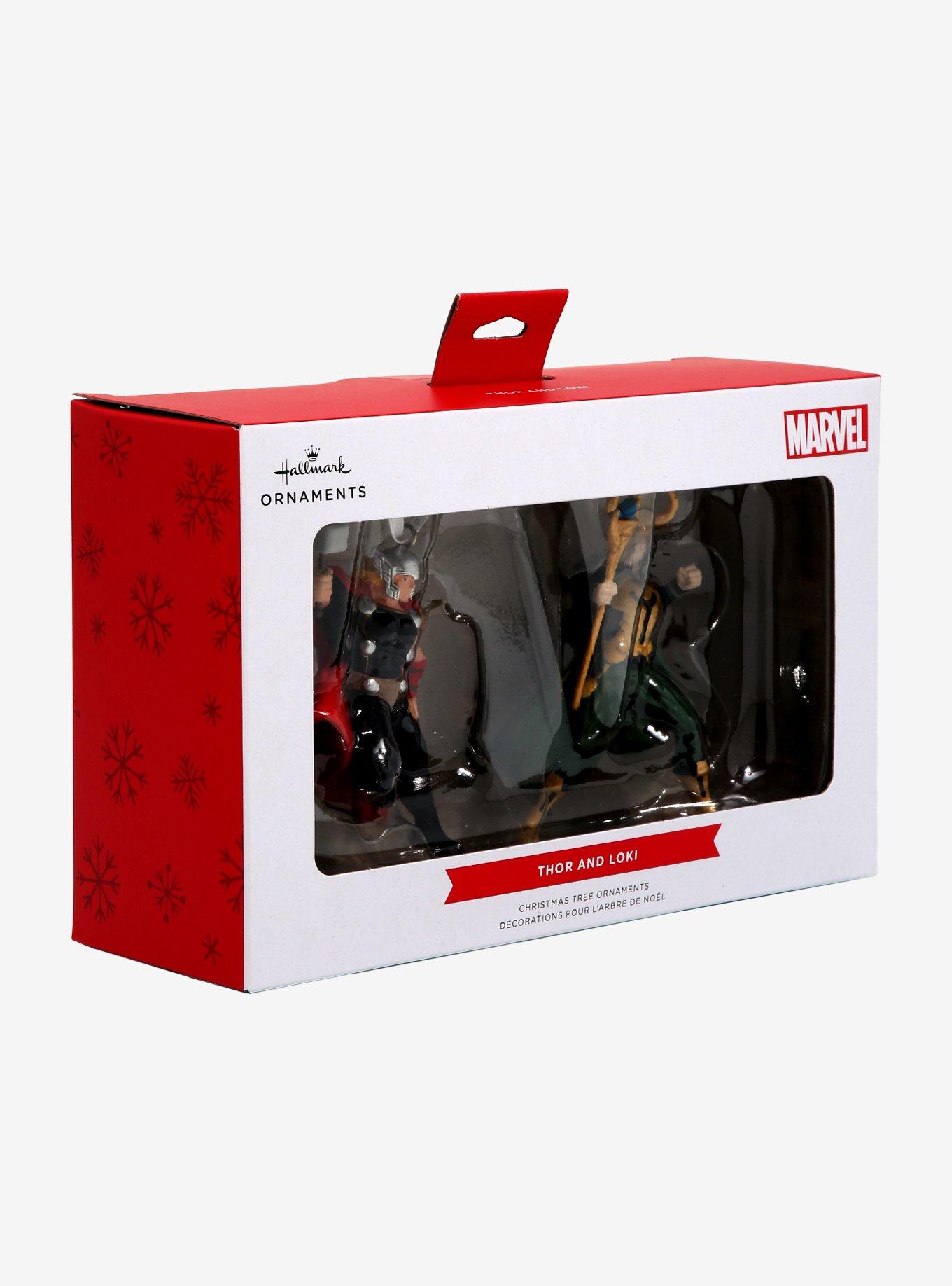 Hallmark Marvel Thor & Loki Ornament Set, , alternate