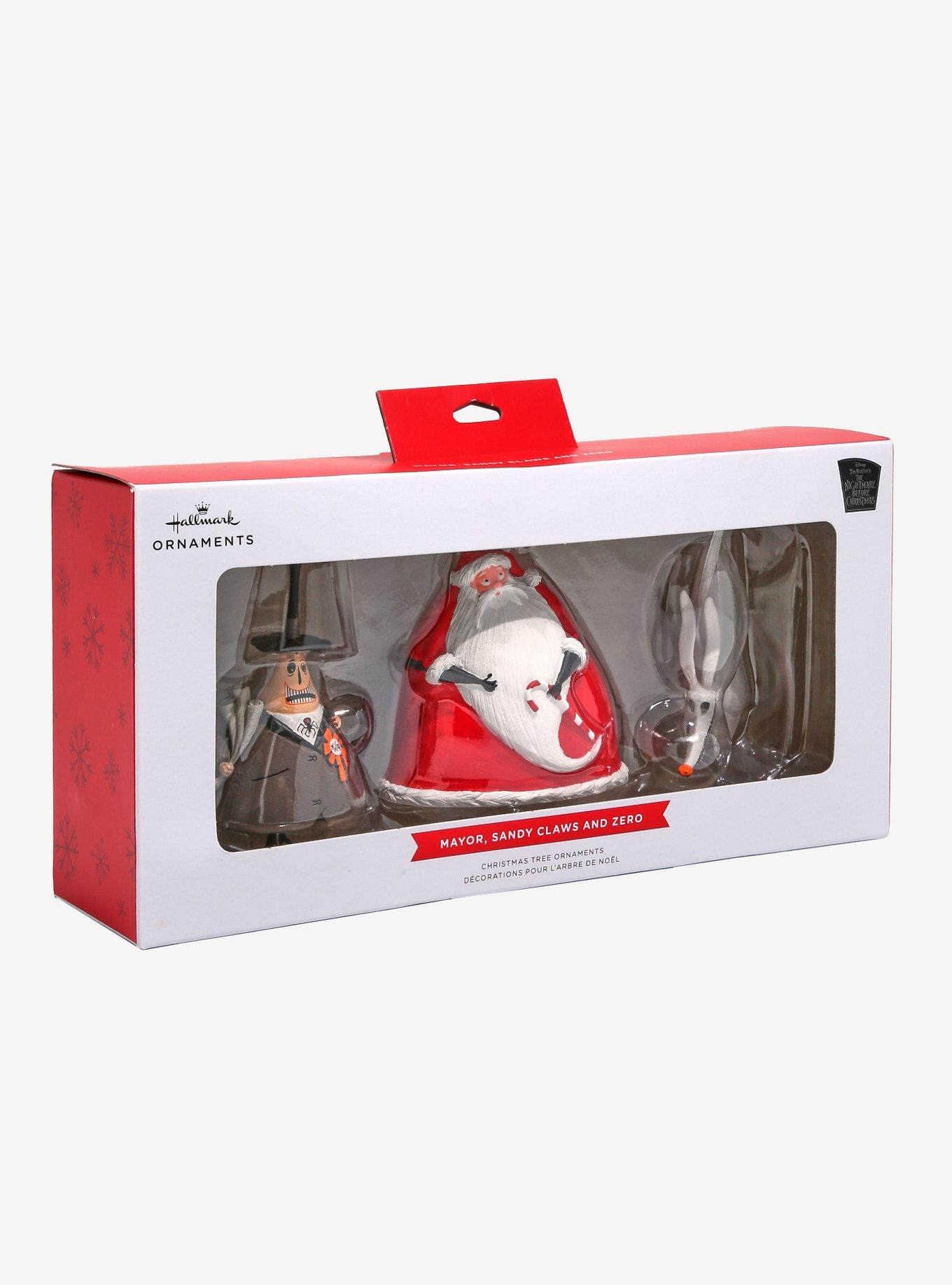 Hallmark Disney The Nightmare Before Christmas Sandy Claws Ornament Set, , alternate