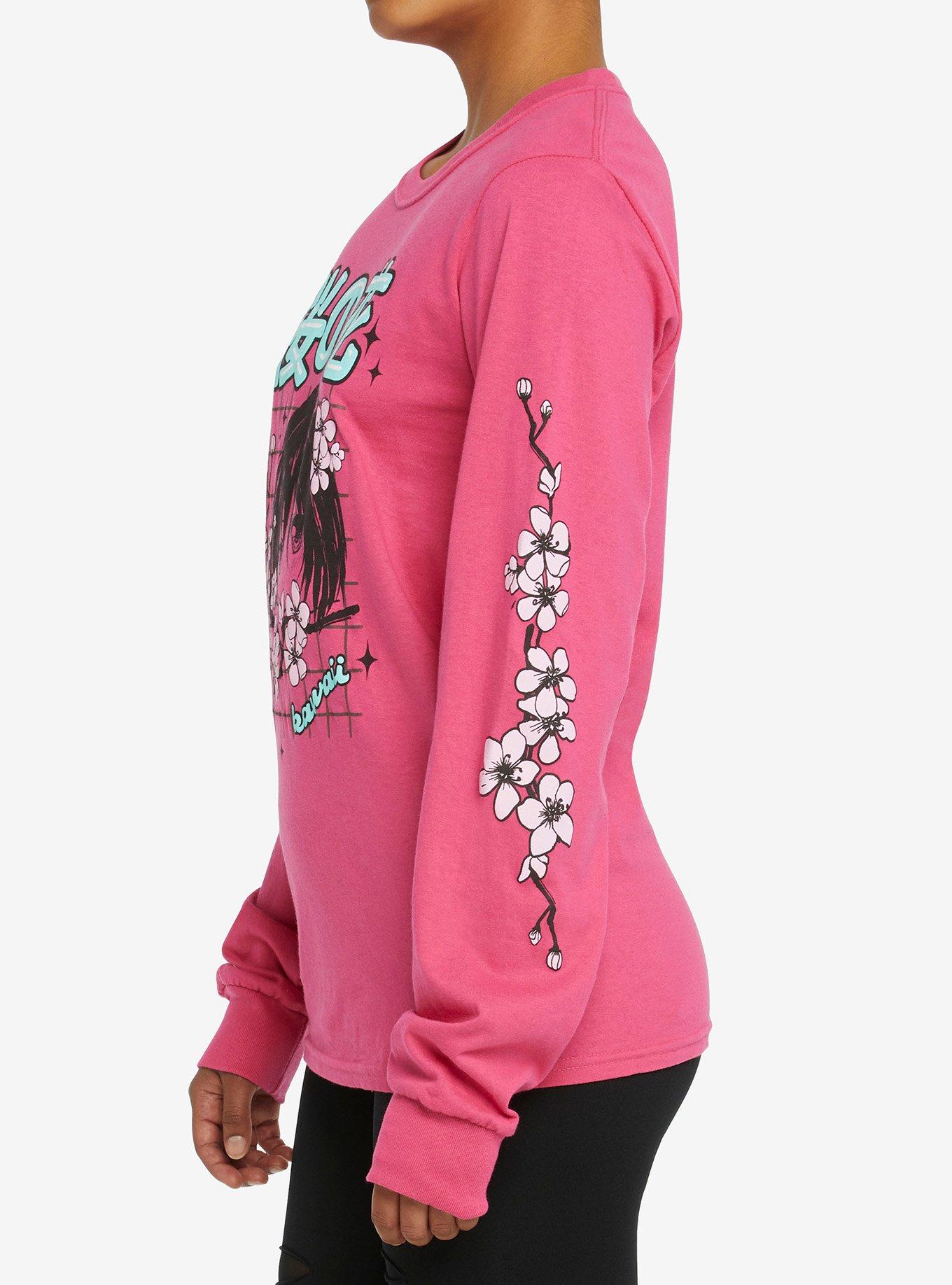 Sakura Kawaii Girls Long-Sleeve T-Shirt, MULTI, alternate