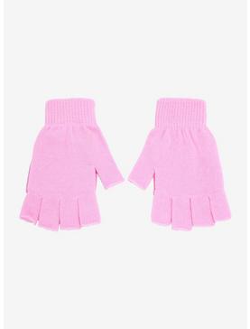 Kuromi Embroidered Convertible Gloves, , hi-res