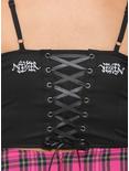 The School For Good And Evil Nevers Corset Girls Top Plus Size, MULTI, alternate