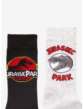 Jurassic Park Vintage Crew Socks 2 Pair, , hi-res
