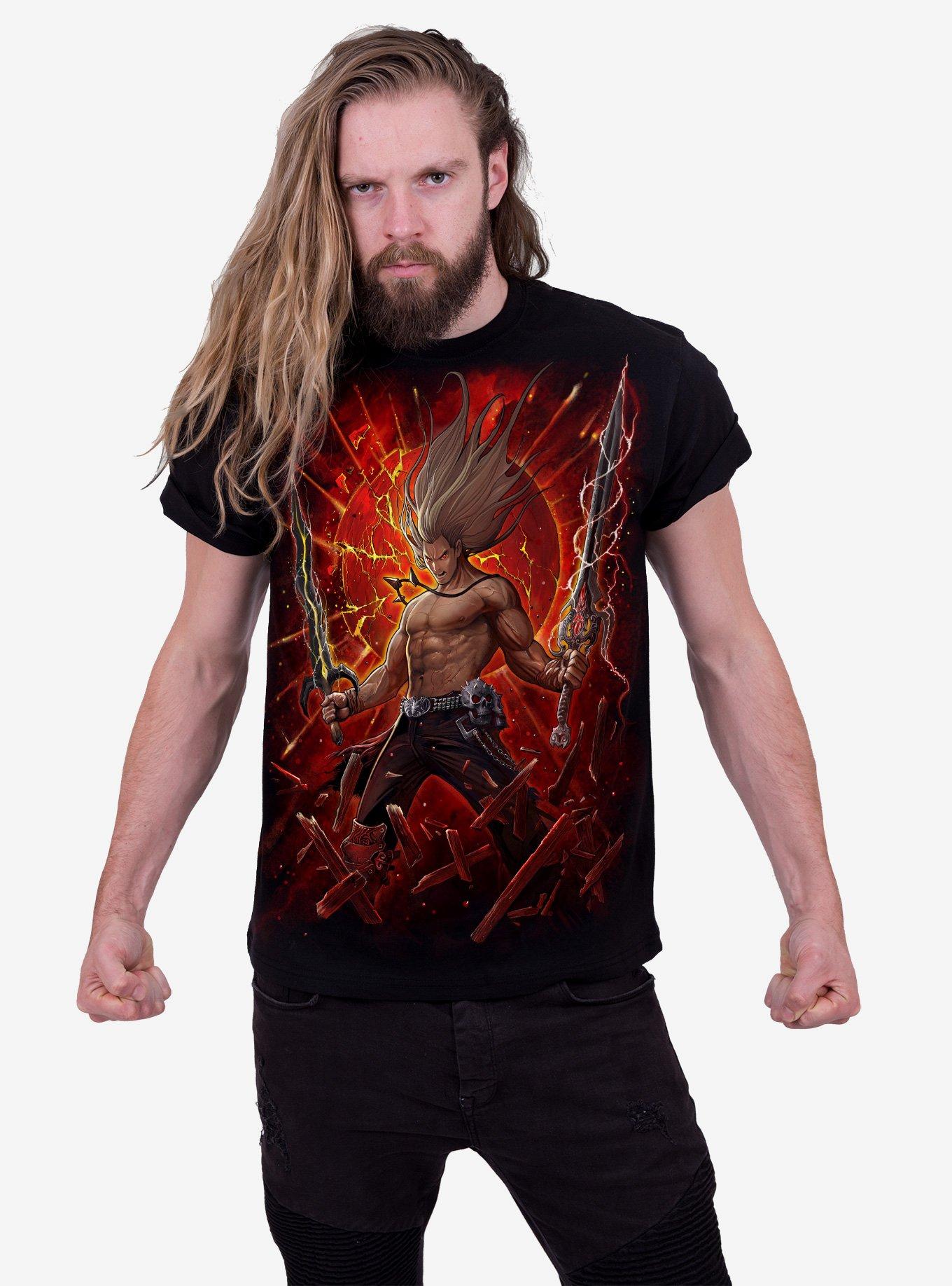 Takeo Blade T-Shirt Black, BLACK, alternate
