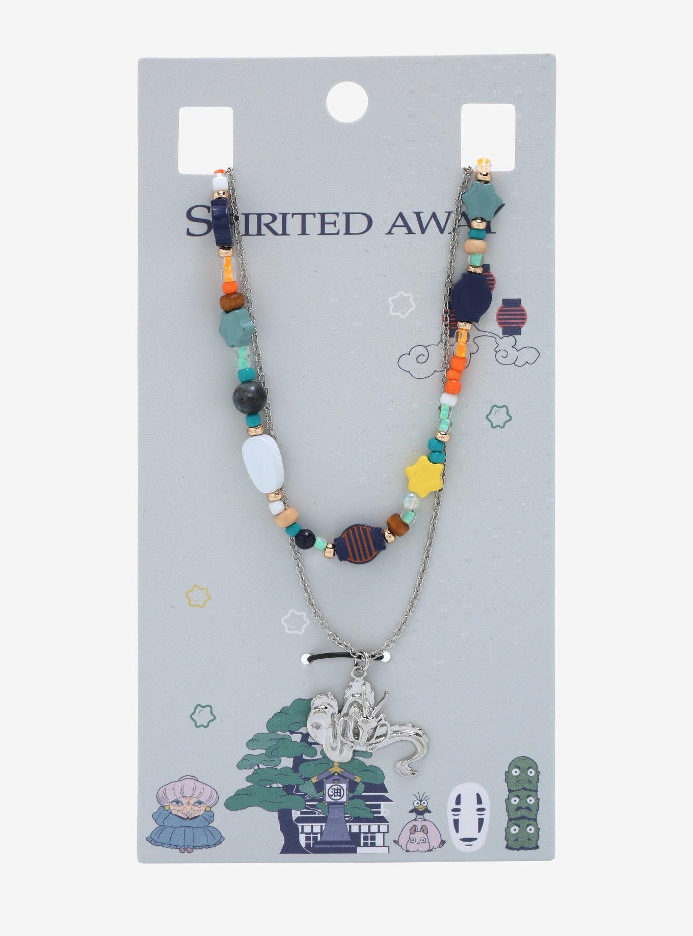 Studio Ghibli Spirited Away Haku Necklace Set - BoxLunch Exclusive , , alternate
