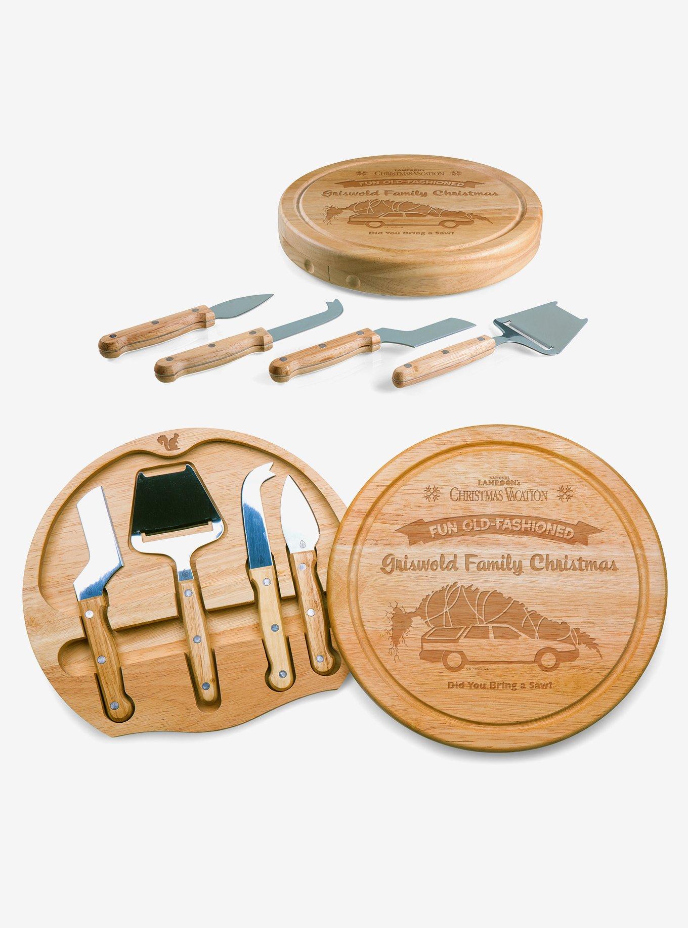 National Lampoon's Christmas Vacation Circo Cheese Cutting Board & Tools Set, , alternate