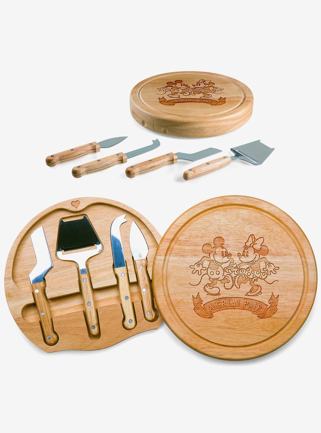 Disney Mickey and Minnie Mouse Circo Cheese Cutting Board & Tools Set, , alternate