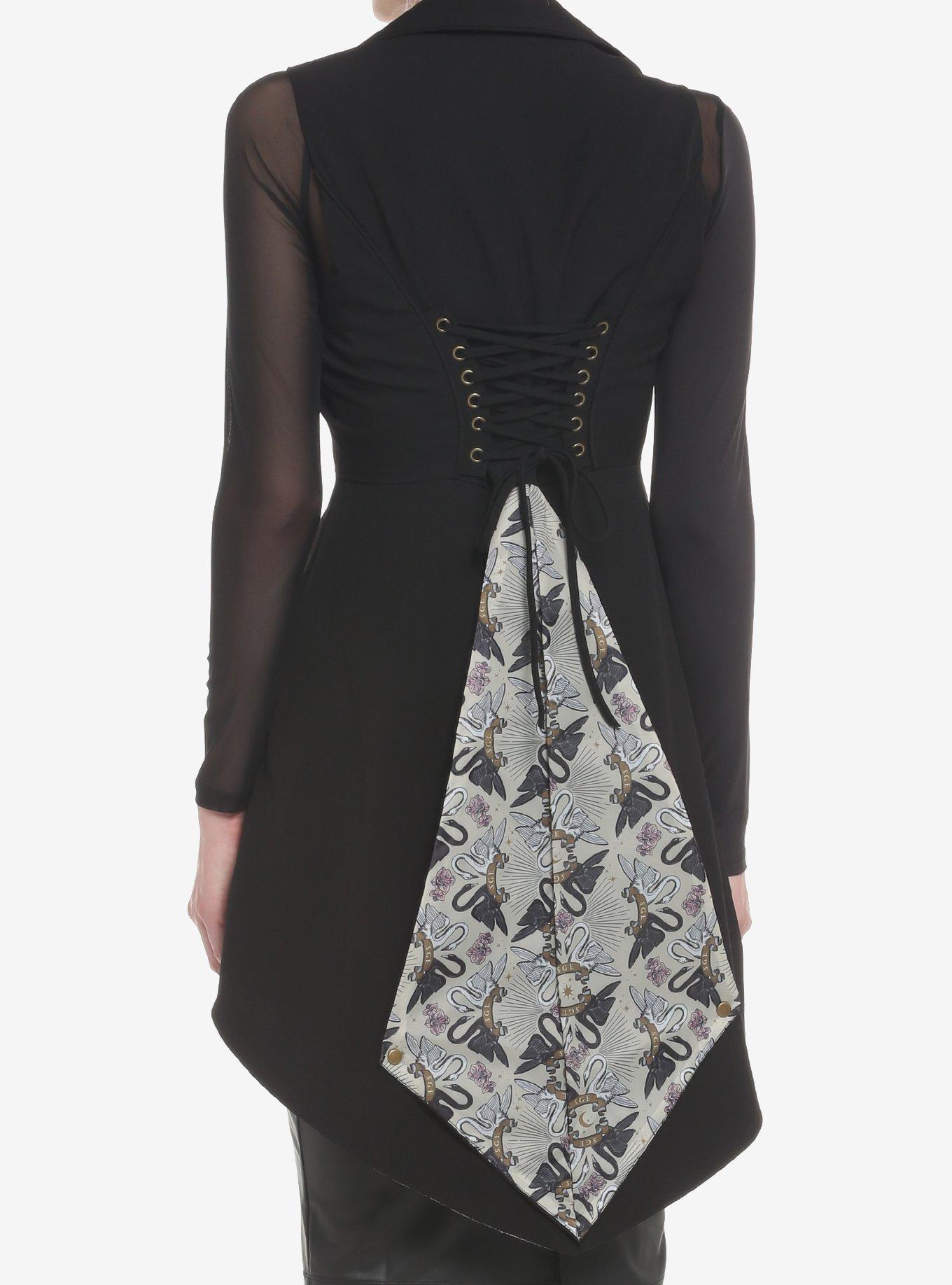 The School For Good And Evil Swan Girls Waistcoat Vest, MULTI, alternate