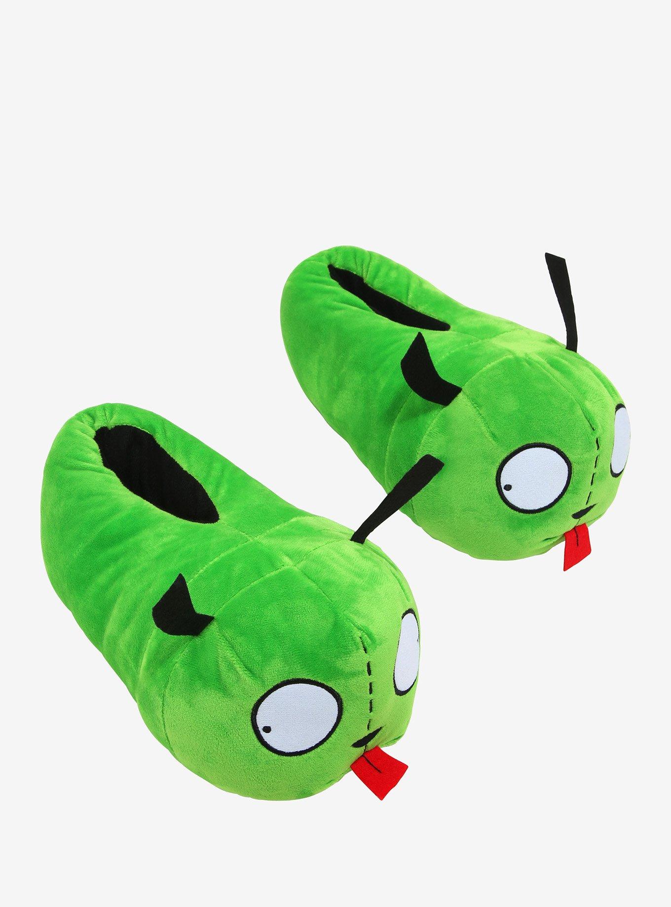 Invader Zim GIR Plush Slippers, MULTI, alternate