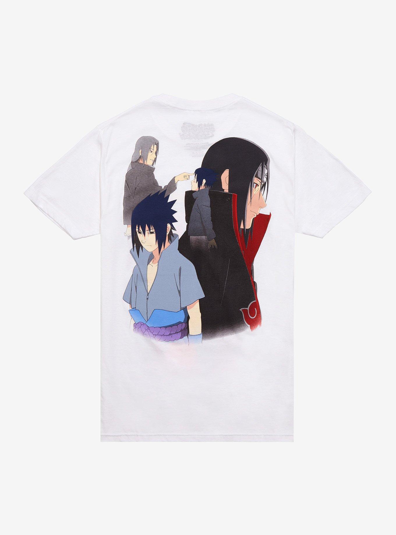 Naruto Shippuden Duo Collage T-Shirt, BLACK, alternate