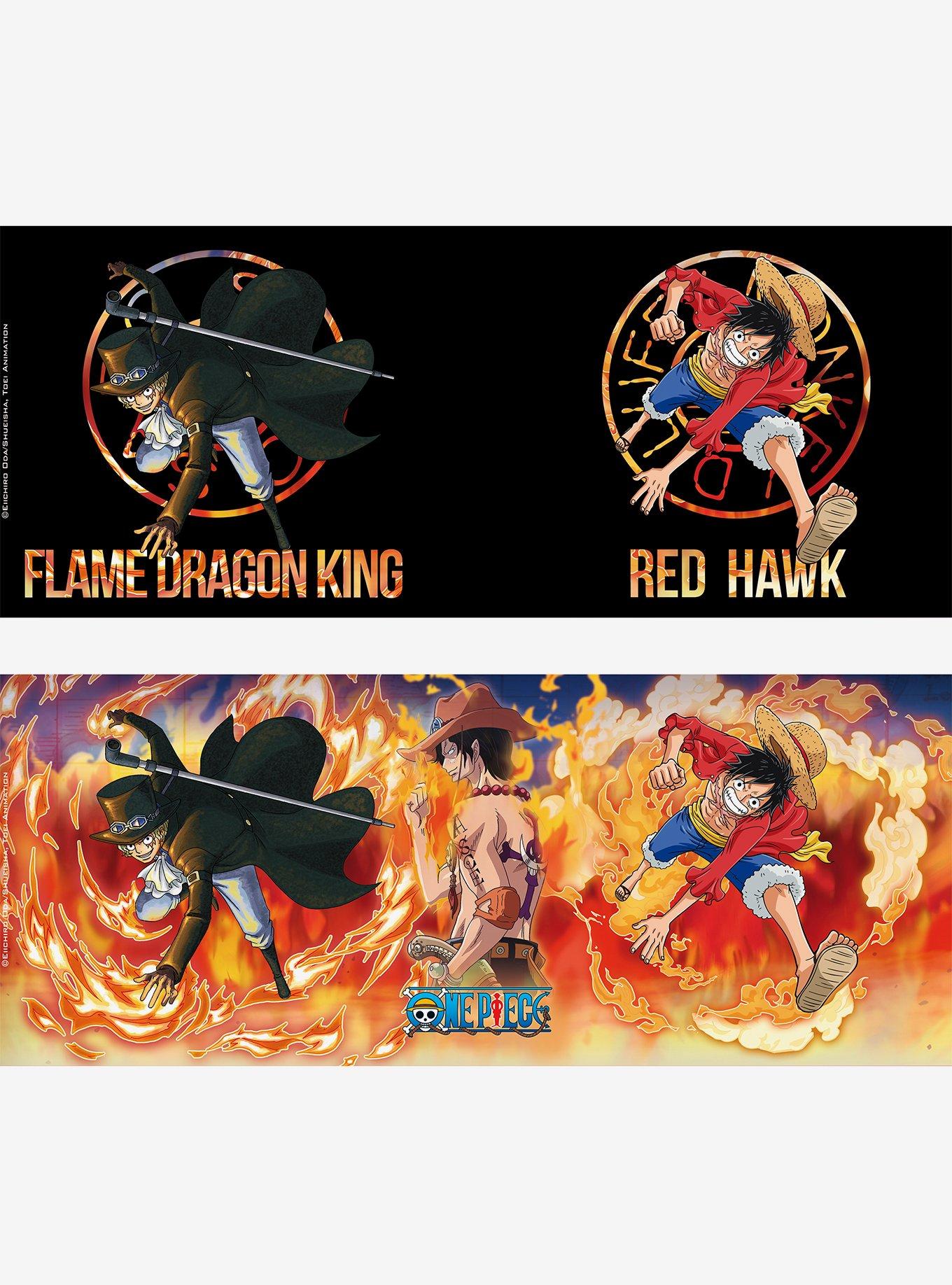 One Piece Luffy and Sabo Magic Mug and Coaster Gift Set, , alternate